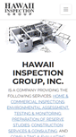 Mobile Screenshot of hawaiiinspectiongroup.com