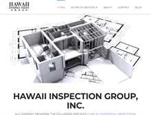 Tablet Screenshot of hawaiiinspectiongroup.com